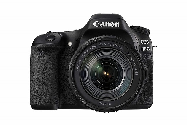 Canon EOS 80D SLR-Digitalkamera (24,2 MP, 7,7cm (3 Zoll) Display, Full HD, NFC und WLAN) schwarz